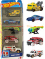 Hot Wheels Set of 5 Priority Patrol JKG09
