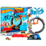 Hot Wheels City Bat Loop Attack Playset & 1:64 Scale Toy Car, Featured in The Series “Let's Race”
