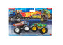 Hot Wheels Monster Truck Demolition Double Lil Haulin 64 VS Totaled