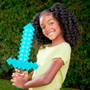 Minecraft Diamond Sword Battle Toy, Kid-Sized For Role-Play & Costumes, Inspired By The Video Game