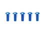 Tamiya 3 x 8mm SOCKET SCREW (5)BLUE 53766