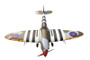 Seagull Supermarine Spitfire 80 Inch ARF 35-45cc Included Electric Retract Matte Finish