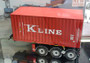 Italeri - 1/24 Tecnokar 20' Container Trailer Plastic Model Kit [1-3887]