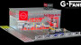 G-Fans 1/64 Nissan Nismo Dealership Diorama with LED Lights 710036