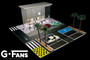 G-Fans1/64 Apple Store Diorama with Parking Lot 710032