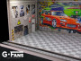 G-Fans 1/64 Fast & Furious Garage Diorama with LED 710016