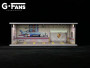 G-Fans 1/64 Garage Diorama with LED (Porsche RWB Theme) 710007
