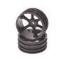 Core RC - JC 6 Spoke 2.2 4WD Front Black Wheel CAT 2K (2)
