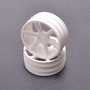 Core RC - JC 6 Spoke 2.2 4WD Front White Wheel CAT 2K (2)