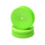 Schumacher - Wheel Off-Road 2WD Slim Front - Hex - Green - (2)