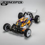 JConcepts Schumacher Cat PB "F2" 1/10 Buggy Body (Clear) w/Two Wings