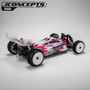 JConcepts Schumacher Cat PB "S2" 1/10 Buggy Body (Clear) w/Two Wings