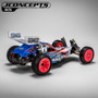 JConcepts RC10 '89 Masami Stealth Protector 1/10 Buggy Body (Clear) w/5.5" Wing