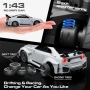 Hstar D43-01 RTR 1/43 2.4G 4WD Drift RC Car Gyro Full Proportional Alloy Body Shell -Green