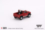 Mini GT Land Rover Defender 90 Pickup Masai Red