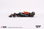 Mini GT Oracle Red Bull Racing RB18 #1  Max Verstappen  2022 Abu Dhabi Grand Prix  Winner