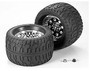 Tamiya TGM-02 TARMAC TIRE & WHEEL SET 53498