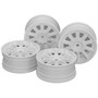Tamiya TH 10 SPOKE WHEEL WHITE 24 OFFSET 0 22067