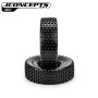 JConcepts Boss 1.9" All Terrain Comp Rock Crawler Tires (2) (4.25” OD) (Green)