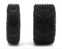 UpGrade RC Micro Spiker Pre-Mounted Front and Rear Carpet Tires for Losi Micro-B (Yellow)