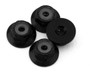 UpGrade RC Aluminum 2mm Wheel Lock Nuts for Losi Micro-B & Micro-T (Black) (4)