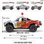 ARRMA 1/8 MOJAVE 4X4 4S BLX Desert Truck RTR, Blue