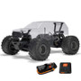 ARRMA 1/10 GORGON 2WD Ready-To-Assemble Kit Brushed Monster Truck (Battery & Charger Included), Clear Body