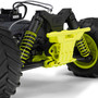 ARRMA 1/10 GORGON 2WD RTR Brushed Monster Truck (Battery & Charger Included), Yellow