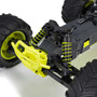 ARRMA 1/10 GORGON 2WD RTR Brushed Monster Truck (Battery & Charger Included), Yellow
