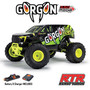 ARRMA 1/10 GORGON 2WD RTR Brushed Monster Truck (Battery & Charger Included), Yellow