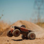 ARRMA 1/10 QUAKE 223S DSC 2WD RTR Brushless Monster Truck, Red