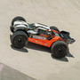 ARRMA 1/10 VORTEKS MEGA 550 Brushed 2WD Stadium Truck RTR with Battery & Charger, Orange