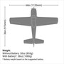 Eflite T-28 Trojan 1.1m BNF Basic (New Yellow Version) w/AS3X, SAFE select