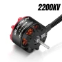 Hobbywing QUICRUN Outer 3530SL 2200KV Black Sensorless Brushless Motor For 1/10 1/12 RC Crawler