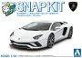 AOSHIMA 1/32 LAMBO AVENTADOR S (PEARL WHITE)