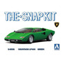 AOSHIMA 1/32 LAMBO COUNTACH LP400 - GREEN