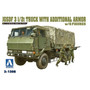 AOSHIMA 1/72 JGSDF 1/2t TRUCK WITH ARMOUR & 4 FIGS