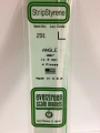 Evergreen - ANGLE 35CM LONG X 1.50MM 4pcs