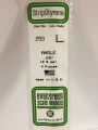 Evergreen - ANGLE 35CM LONG X 2.50MM 4pcs