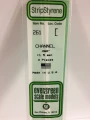 Evergreen - CHANNEL 35CM LONG X 1.50MM 4pcs