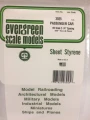 Evergreen - HO SCALE PASSENGER CAR SIDING 29X15CM X.75MM