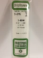 Evergreen - I BEAMS 35CM LONG X 4.8MM 3pcs