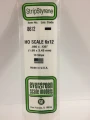 Evergreen - HO SCALE STYRENE STRIP 6X12 10pcs