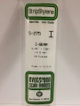 Evergreen - I BEAMS 35CM LONG X 4MM 3pcs