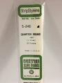 Evergreen - QUARTER ROUND-2.00MM 3pcs