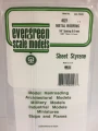 Evergreen - ROOFING 15X29CM X 1MM 9.5MMSP