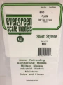 Evergreen - SHEET WHITE 15X29CM X1MM 2pcs