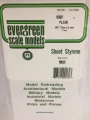 Evergreen - SHEET WHITE 15X29CM X1.5MM 1pcs
