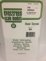 Evergreen - SIDEWALK 15X29CM X1MM 6.3SQ