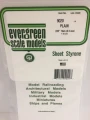 Evergreen - SHEET WHITE 15X29CM X.50MM 3pcs